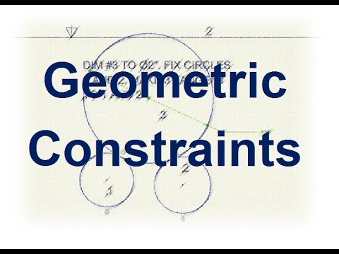 Geometric Constraints - YouTube