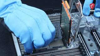 MSI® HOW-TO install AMD Ryzen Threadripper CPU (SocketTR4)