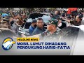 Massa Pendukung Haris-Fatia Menghadang Mobil Luhut Binsar Pandjaitan saat Meninggalkan PN Jaktim