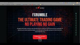 FXRUMBLE - Первая торговая игровая платформа