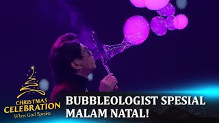 Wah ada Pertunjukan Bubbleologist dari Jerry Piko! | Konser Natal 2022