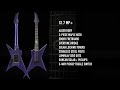 solar guitars x1.7 mp