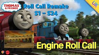 Thomas \u0026 Friends - Engine Roll Call (Remake) S1 ~ S24.Verㅣ토마스와 친구들 주제가 (리메이크)