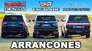 Cadillac Escalade vs GMC Yukon vs Lincoln Navigator: ARRANCONES