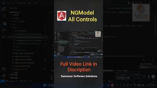 Angular NGModel And All Controls Part-11 #angular #angularbeginner #tutorial #technology #shorts