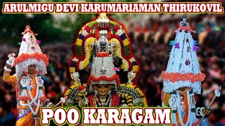 KARUMARIAMMAN POO KARAGAM | 50th YEAR GRAND CELEBRATION  @ARULMIGU DEVI KARUMARI AMMAN  #templemonk