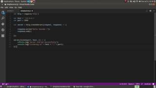 Create a Node.js Server in 2 Minutes