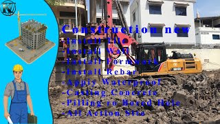 Construction NEW  Methods Clean Rebar Cage before Lowering, Method Drilling_1.11Ep