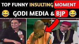Top Insulting Moment Of Godi Media & BJP || Godi Media || Being Honest || @The bulk