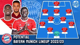 Bayern Munich Potential Lineup Next Season | Bayern Munich Summer Transfer News 2022