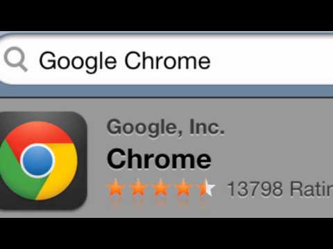 How To Download Google Chrome Ipod/Ipad/Iphone How To Download Google Chrome Ipod/Ipad/Iphone