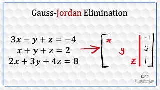 Gauss Jordan Elimination