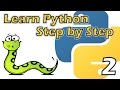 Python Lesson 2 - Creating A Variable