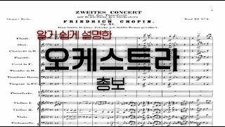 오케스트라의 악보 | 총보 보는법 #fullscore