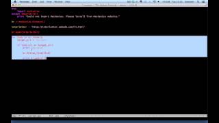 A quick and simple introduction to Mechanize