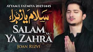 Bibi Fatima Zahra 2023/24 - SALAM YA ZAHRA - Joan Rizvi Noha - Ayam e Fatimiyah Noha 2023 #8daudio