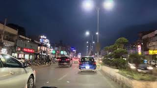 Lahore Night Drive 4K - DHA Phase 1 to Phase 9