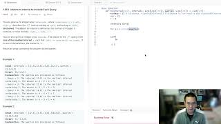 Minimum Interval to Include Each Query Neetcode150 Series: (150 of 150) Leetcode