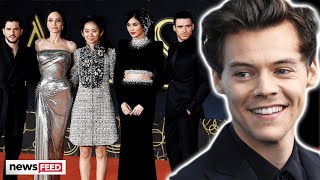 ‘Eternals’ Cast GUSH OVER Harry Styles \u0026 Talk About His DELETED Scene!