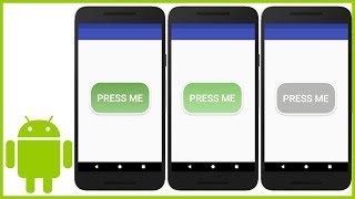 How to Create a Custom Button (With XML ShapeDrawables) in Android Studio