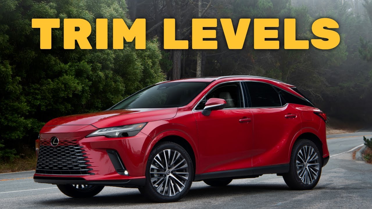 2023 Lexus Rx Trim Levels And Standard Features Explained