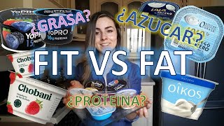 FIT vs FAT - YOGURTH GRIEGO ES TAN BUENO COMO LO CUENTAN?