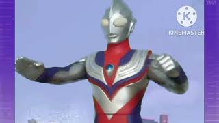 ソフビ再現　ウルトラマンティガ対イーヴィルティガ