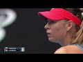 former champion maria sharapova vs defending champion caroline wozniacki australian open 2019