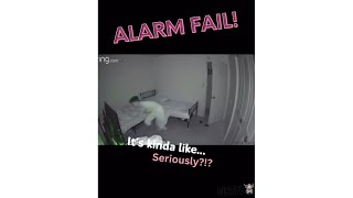 Alarm Fail 😂😂😂 #shortsfails #shortvideos #failsvideo #shortvideo #funny #viral #shortsfail