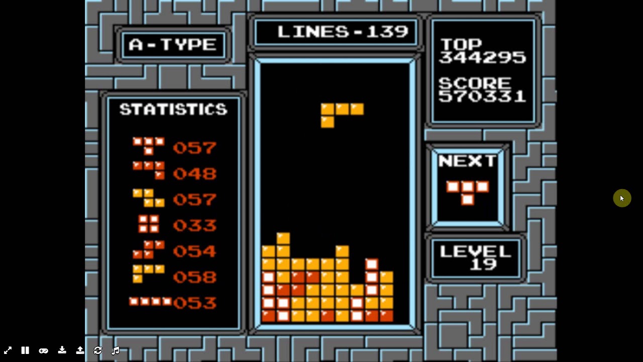 NES Classic Tetris: High Score (846K) - YouTube