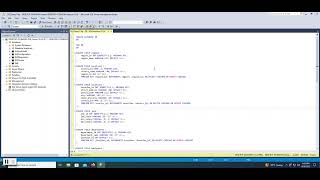 Executing multiple statements in a query window within SQL Server Management Studio