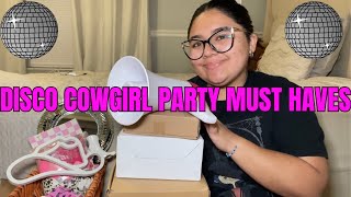 IF YOU’RE PLANNING A DISCO COWGIRL PARTY WATCH THIS VIDEO 🤠