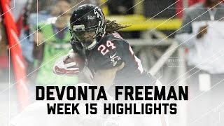 Devonta Freeman Rushes for 3 TDs & 139 Yards! | 49ers vs. Falcons | NFL Week 15 Player Highlights