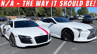 Audi R8 vs Lexus LC500 V8 Showdown! What You Need to Know!