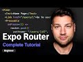 Learn Expo Router - Complete Tutorial