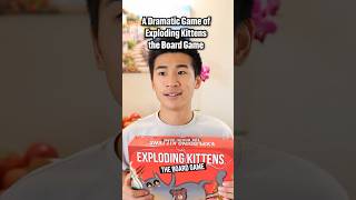 A Dramatic Game of Exploding Kittens the Board Game