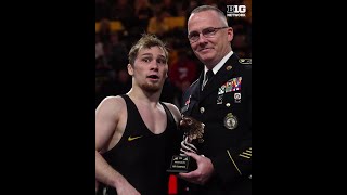 Spencer Lee - Soldier Salute Champion Iowa Wrestling
