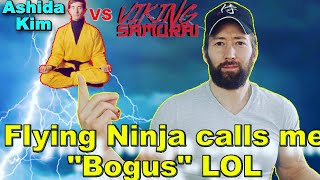 😲 Levitating Ninja 🐱‍👤calls me Bogus, WTF!? LOL / Ashida Kim vs Viking Samurai