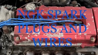 NGK Ruthenium Spark Plugs and Wires