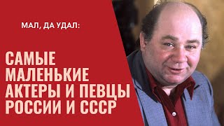 МЕТР с КЕПКОЙ: Самые НИЗКИЕ звезды СССР и России: их рост вас удивит!