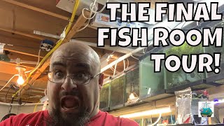 FINAL FISH ROOM TOUR OF 2018!