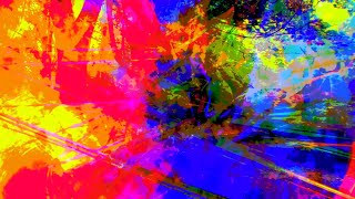 1 Hour Visual In Full HD / nr.398 / Colorful Paint Club VJ Stage Graphics
