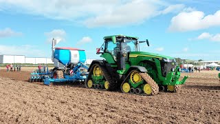 Farm Power Ltd Demo Day ~ 8rx 410 \u0026 Lemken Solitair 25