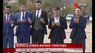 Afyon Kocatepe Üniversitesi Ülkücüleri Gövde Gösterisi Yerel Basında