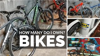 How many bikes do I own? All my current bicycles
