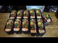 【全部乗せ弁当】弁当をたくさん作るぞ！その３４４【ＢＥＮＴＯ】 can carry all lunch box part344