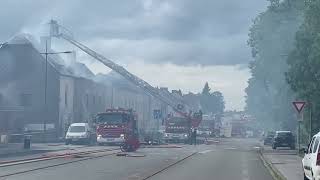 Rousies : un incendie ravage trois maisons avenue de Ferrière