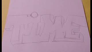 The Easiest Kind of Calligraphy (In 3 Minutes!) -mehtab