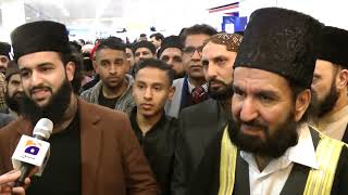 Eidgah Sharifuk 06/12/17/ at Heathrow Airport GEO Tv Iterview