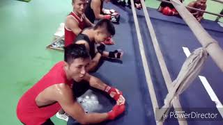 Lalrinsanga Tlau vs NT Lalbiakkima sparring  at Sete Boxing Academy